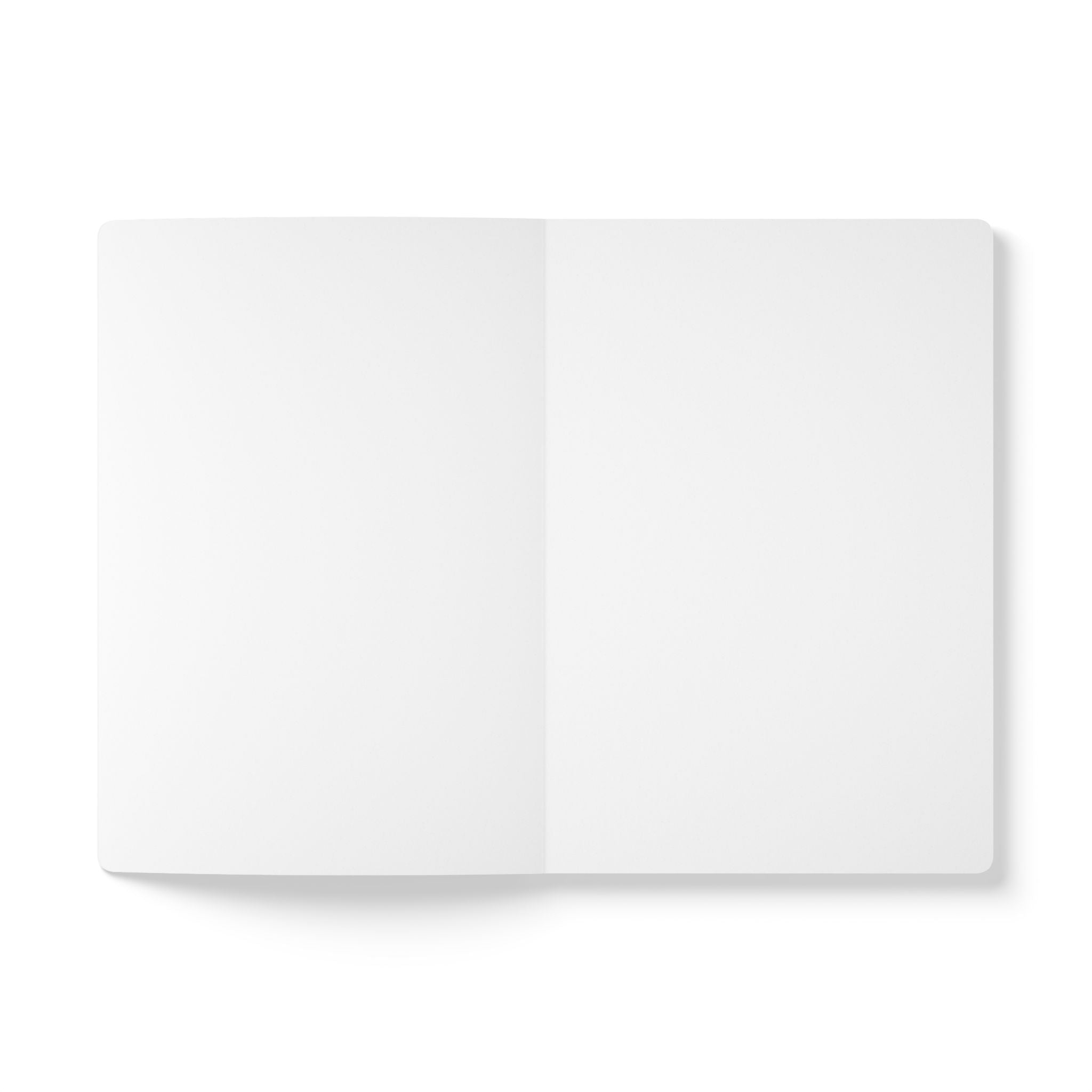 Floral Rally Pickleball Soft Cover Notebook
