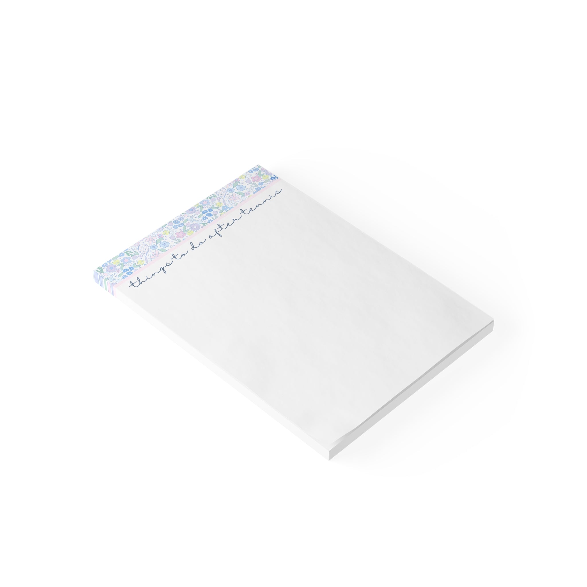 Pretty Pastels Tennis Post-It Notes