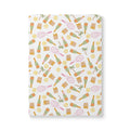 Fries, Fizz, And Forehands Soft Cover Notebook