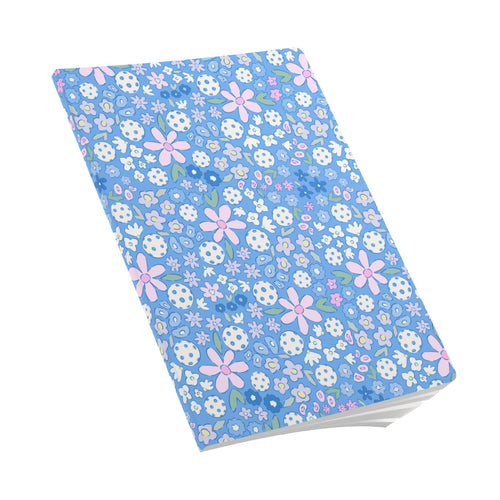 Bloom And Dink Pickleball Soft Cover Notebook