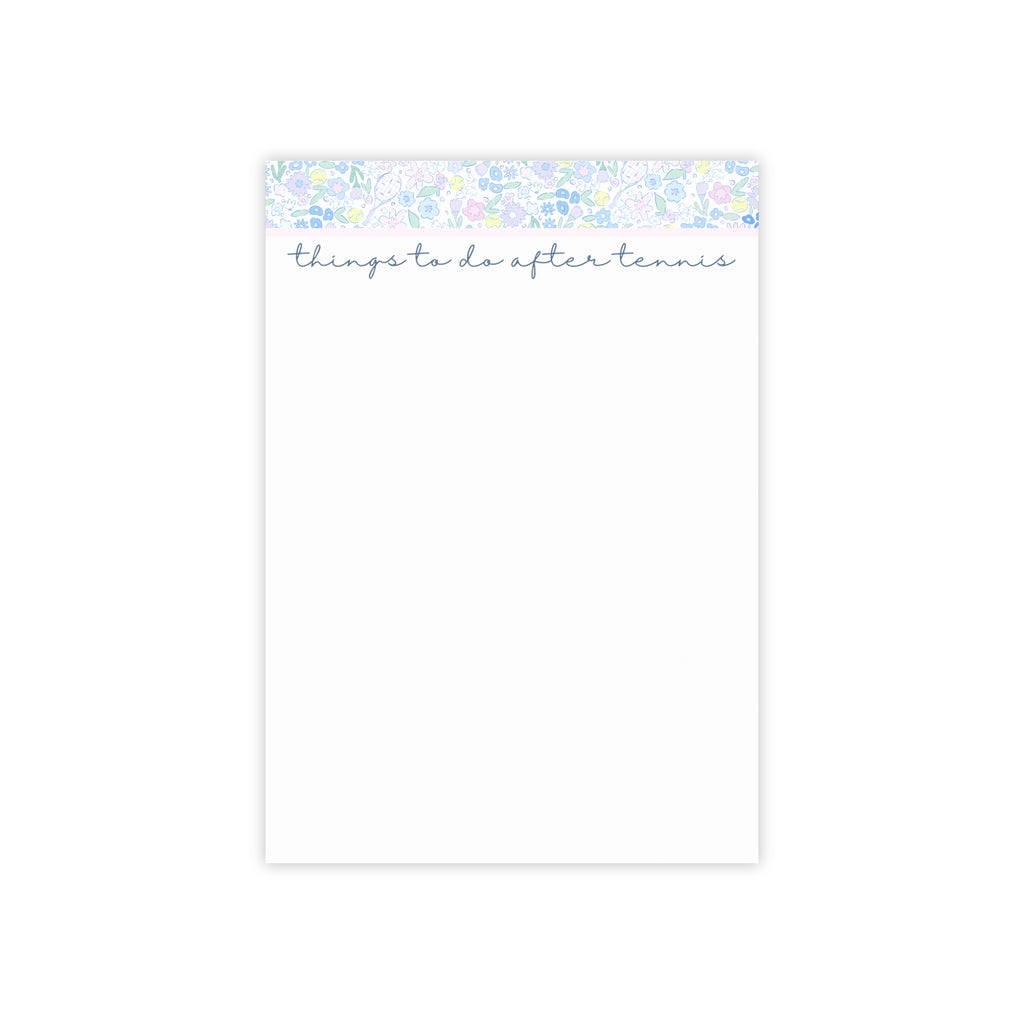 Pretty Pastels Tennis Post-It Notes